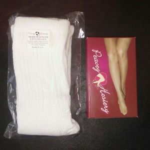 NEW HOOTERS GIRL TOELESS PANTYHOSE & MEDIUM SOCKS